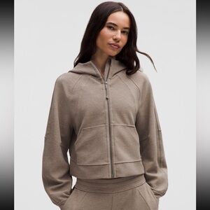 NWT Lululemon oversized full zip hoodie *waffle
